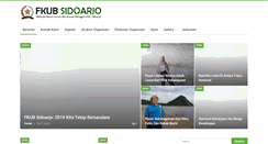 Desktop Screenshot of fkubsidoarjo.com